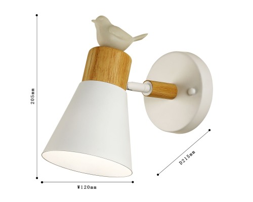 Бра F-Promo 2939-1W Uccello 1*E27*40W D215*W120*H205мм