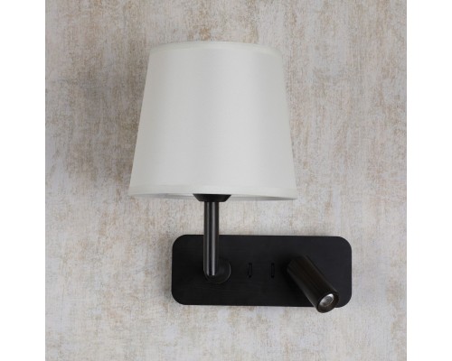 Бра Favourite 2841-1W Bingo 1*E27*60W + 1*LED*1W, 100LM, 3000K D225*W240*H260мм