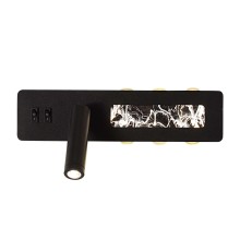 4692-1W, настенный светильник, D70xW280xH130, LEDx6.5W+LEDx16W, 55LM+1470LM, 4000K, included