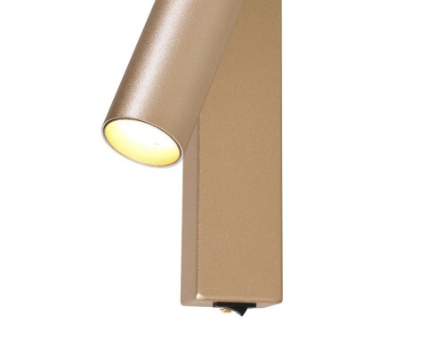 Настенный светильник Favourite 2228-1W Specimen 1*LED*7W, 560LM, 4000K , switch D45*W45*H100/265мм