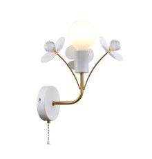 4081-1W, настенный светильник, D240xW220xH300, 1xE27x60W, excluded, switch