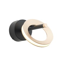 4322-1W, настенный светильник, D190xW170xH160, LEDx7W, 560LM, 4000K, included