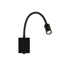 1957-1W, настенный светильник, D120xW60xH200, 1xLEDx3W, 240LM, 3000K, included, switch