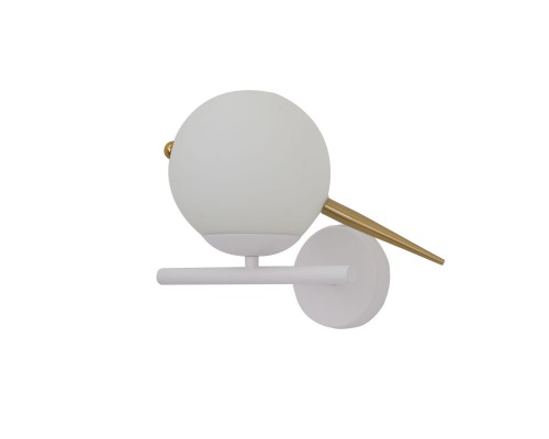 4107-1W, настенный светильник, D320xW150xH220, 1xE27x60W