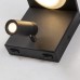 4064-2W, настенный светильник, D135xW120xH170, 1xLEDx3W + 1xLEDx5W, 640LM, 4000K, switch, USB