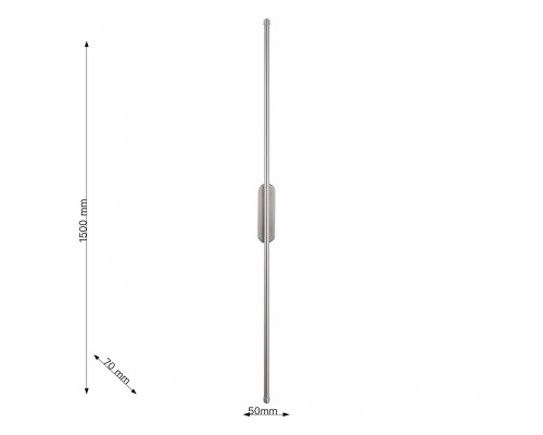 Бра Favourite 3002-3W Reed LED*30W, 4500LM, 3000K D70*W50*H1500мм