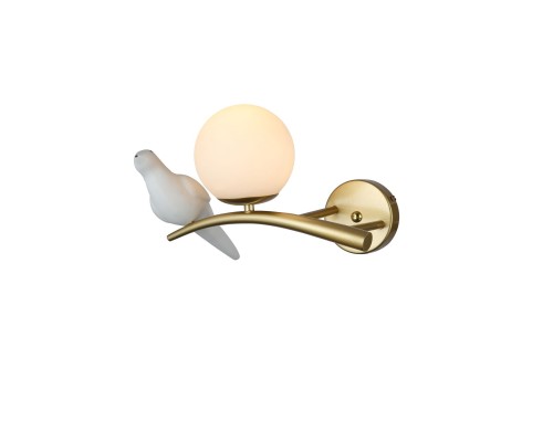 2742-1W, настенный светильник, D285xW130xH245, 1xE27x60W