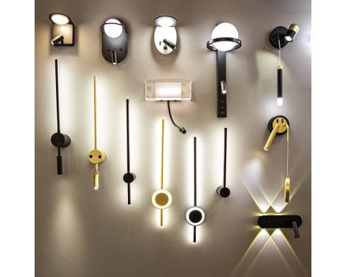 4064-2W, настенный светильник, D135xW120xH170, 1xLEDx3W + 1xLEDx5W, 640LM, 4000K, switch, USB