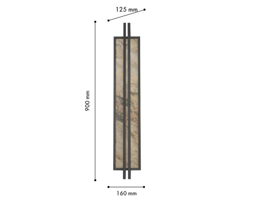 Бра Favourite 4442-2W Tallar LED*35W, 355LM, 4000K D125*W160*H900мм