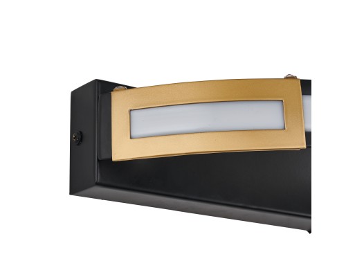 4131-1W, настенный светильник, D125xW350xH60, LEDx10W, 864LM, 4000K