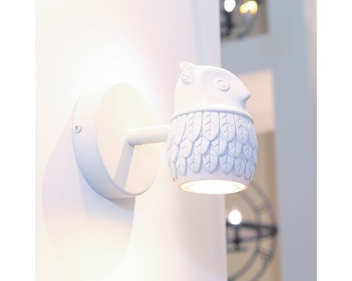 Бра Favourite 2041-1W Gufo 1*GU10LED*5W, 280LM, 3000K D135*W110*H105мм