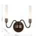 Бра Favourite 3014-2W Tentacoli 2*LED*3W, 600LM, 3000K D215*W280*H280мм