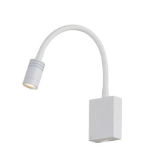 1958-1W, настенный светильник, D120xW60xH200, 1xLEDx3W, 240LM, 3000K, included, switch