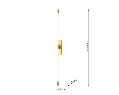 Бра Favourite 4049-2W Arrow LED*14W, 5940LM, 3000K D60*W50*H800мм