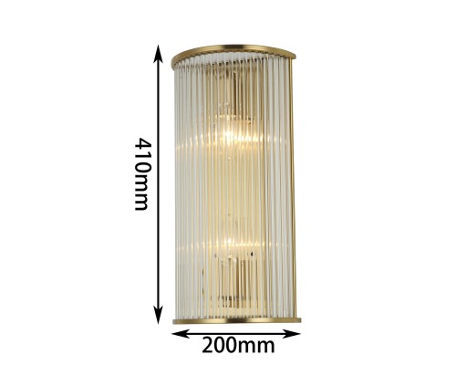 Бра Favourite 2907-2W Wonderland 2*E14*60W D95*W200*H410мм