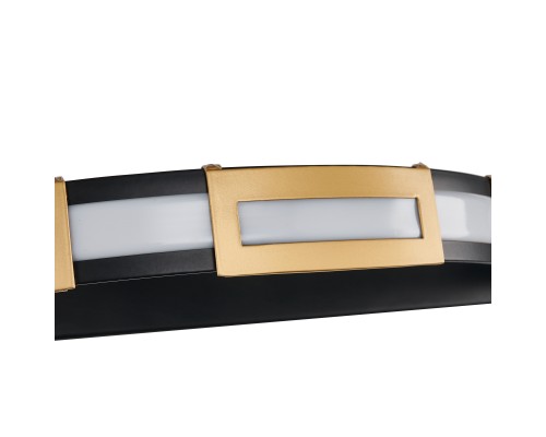 4131-1W, настенный светильник, D125xW350xH60, LEDx10W, 864LM, 4000K