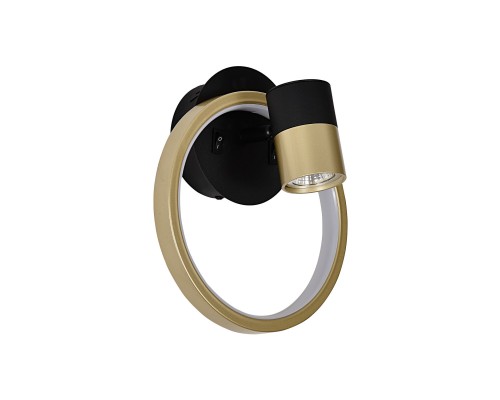 Бра F-Promo 4168-2W Ruedo 1*GU10LED*10W + LED*13W, 585LM, 4000K, выключатель D130*W200*H270мм