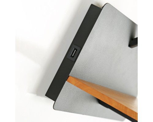 Бра Favourite 2896-1W Liga 1*E27*40W + 1*LED*2W, 160LM, 3000K, switch, USB D245*W285*H420мм