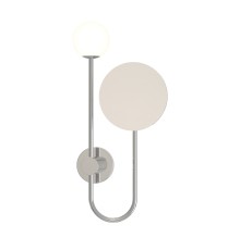 4565-1W, настенный светильник, D100xW210xH430, 1xG9x40W, IP20, excluded