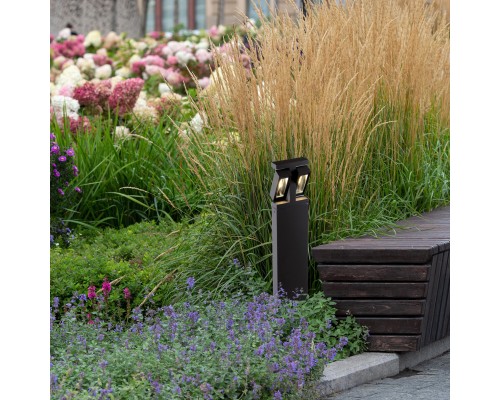 Уличный столб Favourite 3032-2T Trendy 2*LED*6.5W, 600LM, 4000K, IP44 L150*W60*H800мм