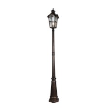 2036-1F, уличный светильник, L230xW230xH2470, 1xE27x60W, IP44, excluded
