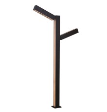 4388-2F, уличный светильник, L490xW100xH910, LEDx12W, 1050LM, 3000K, IP54, included