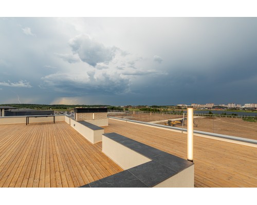 Уличный столб Favourite 4393-2F Kolonne LED*84W, 7350LM, 3000K, IP65 D155*H1550мм