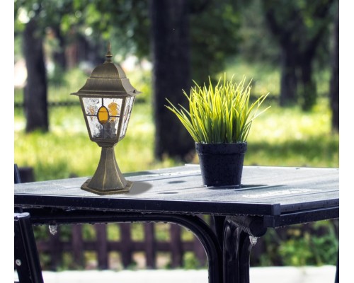 Уличный светильник Favourite 1805-1T Zagreb 1*E27*100W, IP44 L185*W185*H420мм