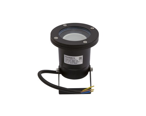 Уличный ландшафтный светильник Favourite 1832-1W Relief 1*GU10*50W, IP65 D95*H125мм