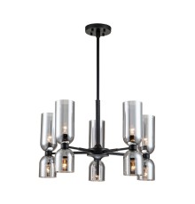 2877-5P, подвесная люстра, D680*H550/850, 10xE14x40W, excluded
