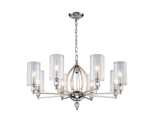 2704-8P, подвесная люстра, D790xH450/1450, 8xE14x40W