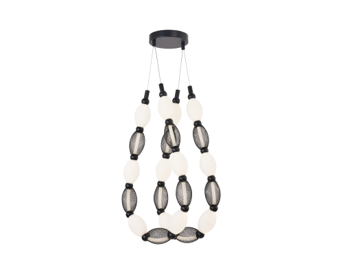 Потолочная люстра Favourite 4560-2PC Perler 2*LED*18W, 1630LM, 4000K D200*H1780/2780 + D640*H890/1775 + D1800*H820/1725мм