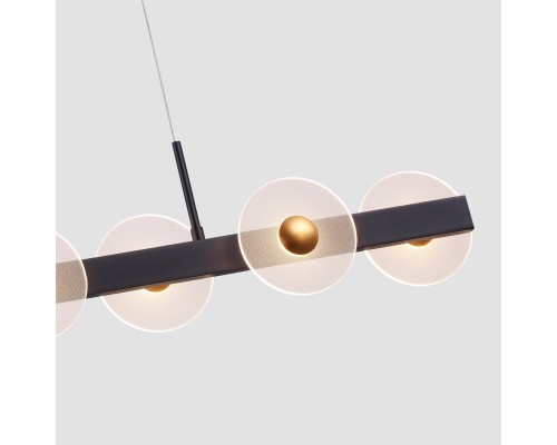 Подвесная люстра Favourite 4317-6P Solskin 6*LED*5.3W, 1700LM, 4000K, CRI>90 L910*W80*H255/1845мм