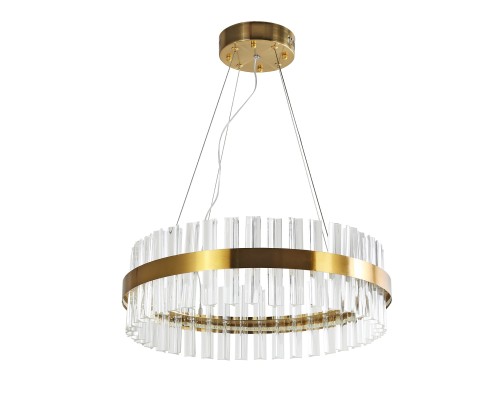 Подвесная люстра Favourite 4012-5P Placerat LED*31W, 2480LM, 4000K D500*H150/1150мм