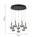 Потолочная люстра Favourite 4284-8P Baron 8*LED*9W, 3600LM, 4000K D520*H2000мм