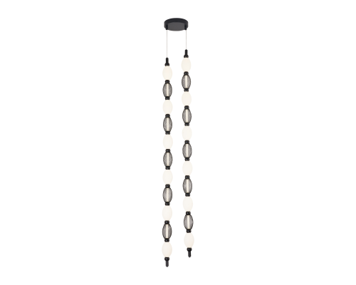 Потолочная люстра Favourite 4560-2PC Perler 2*LED*18W, 1630LM, 4000K D200*H1780/2780 + D640*H890/1775 + D1800*H820/1725мм