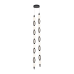 Потолочная люстра Favourite 4560-2PC Perler 2*LED*18W, 1630LM, 4000K D200*H1780/2780 + D640*H890/1775 + D1800*H820/1725мм