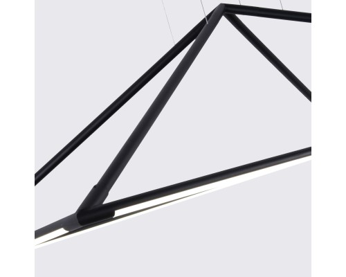 Подвесная люстра Favourite 4573-2P Pyramis LED*52W, 3380LM, 4000K L1200*W800*H1880мм