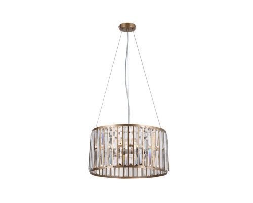 Подвесная люстра F-Promo 4483-5P Prismata 5*E14*60W D400*H220/1200мм