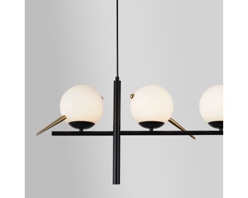 4106-5P, подвесная люстра, L1160xW150xH800/1200, 5xE27x60W