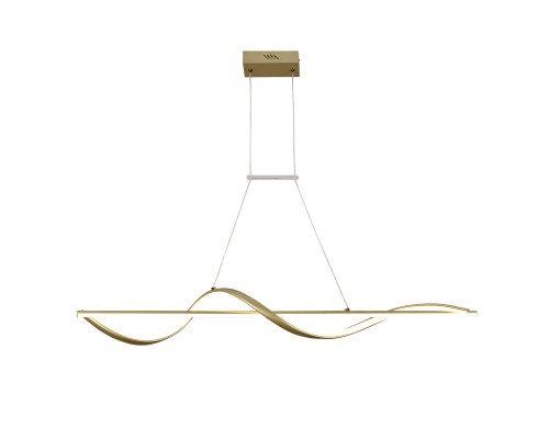 Подвесная люстра F-Promo 4181-2P Locket LED*34W + LED*41W, 3938LM, 3000-6000K, пульт L1000*W180*H220/1000мм