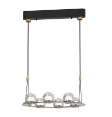 4291-6P, подвесная люстра, D520xH1500/1575, 6xLEDx7.5W, 3600LM, 4000K, included