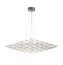 4305-12P, подвесная люстра, D1250xH420/2420, LEDx143W, 6200LM, 3000K/4500K/6000K, included, remote control