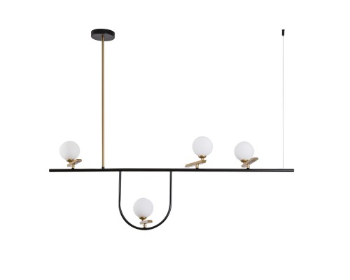 4109-4P, подвесная люстра, L1200xW280xH1000, 4xG9LEDx5W