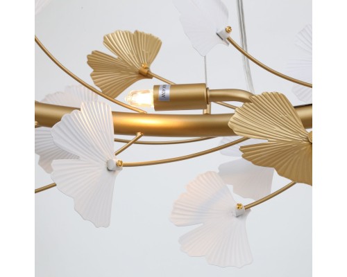 Подвесная люстра Favourite 4080-10P Ginkoa 10*G9*40W D820*H320/1000мм