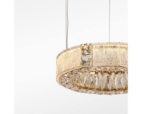 Подвесная люстра Favourite 4204-4P Templum LED*40W, 4000LM, 3000K D400*H120/1500мм