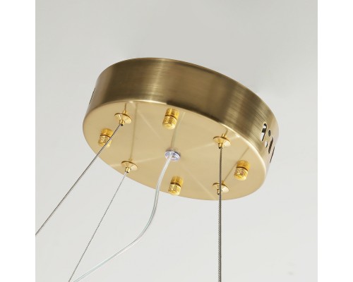 Подвесная люстра Favourite 4012-5P Placerat LED*31W, 2480LM, 4000K D500*H150/1150мм