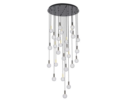 Потолочная люстра Favourite 4378-27P Kula 27*LED*3.5W, 6305LM, 4000K, CRI>90 D810*H2740мм