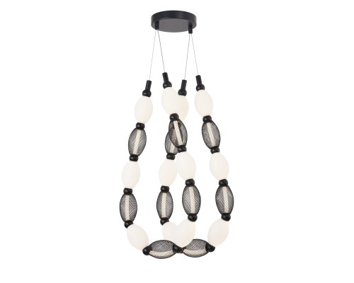 Потолочная люстра Favourite 4560-2PC Perler 2*LED*18W, 1630LM, 4000K D200*H1780/2780 + D640*H890/1775 + D1800*H820/1725мм