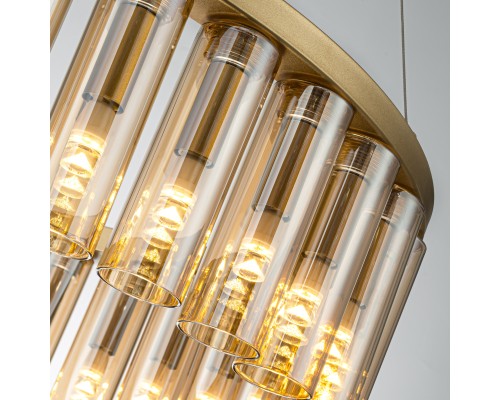 Подвесная люстра Favourite 4503-30P Slang 30*G9LED*2W, 2100LM, 3000K D590*H160/1360мм